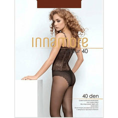Колготки Innamore Fleur, 40 den, размер 2, коричневый