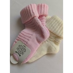 Носки Baby F 2 пары, размер 6-18, , розовый