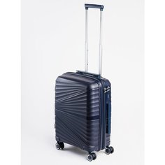 Чемодан , 50 л, размер S, чернильный Bags Place