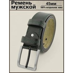 Ремень AksyBelt, размер 120, зеленый