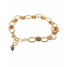 Браслет-цепочка XUPING JEWELRY, 1 шт., размер 21 см, размер M, золотистый