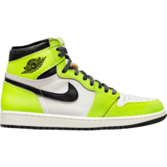 Кроссовки Jordan Air Jordan 1 Retro High OG, размер 9, салатовый
