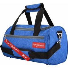 Сумка спортивная Optimum Crew, 14 л, 37х22х22 см, Голубая
