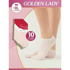 Носки Golden Lady, комплект, 10 пар, размер 35-38 (23-25), rosa chiaro