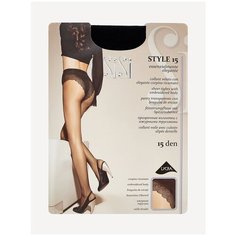 Колготки Sisi Style, 15 den, размер 2, черный