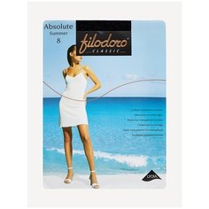 Колготки Filodoro Classic Absolute Summer, 8 den, размер 2, черный Filodoro®