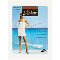 Колготки Filodoro Absolute Summer, 8 den, размер 2, glace Filodoro®