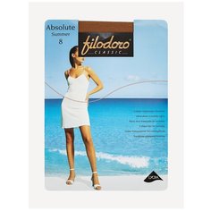 Колготки Filodoro Absolute Summer, 8 den, размер 4, tea Filodoro®