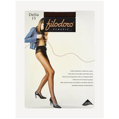 Колготки Filodoro Delia, 15 den, размер 3, cappuccio Filodoro®