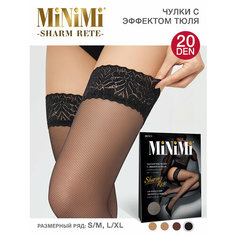Чулки MiNiMi Sharm Rete, 20 den, размер 2, nero