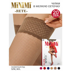 Чулки MiNiMi Rete, 20 den, размер 2-3, caramello min