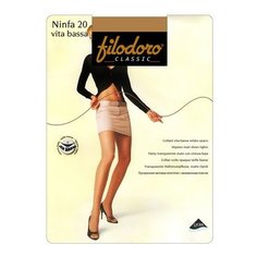 Колготки Filodoro Classic Ninfa Vita Basa, 20 den, размер 4, cappuccio Filodoro®