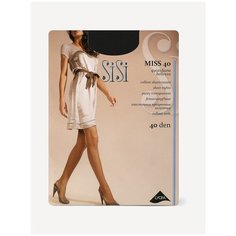 Колготки Sisi Miss, 40 den, размер 2, черный