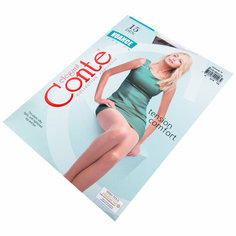 Колготки Conte elegant Nuance, 15 den, размер 2, коричневый