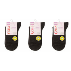 Носки Conte elegant, комплект, 3 пары, 3 уп., размер 25, Шоколадный