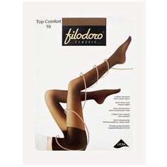 Колготки Filodoro Top Comfort, 50 den, профилактический класс компресии, размер 3, nabuk Filodoro®