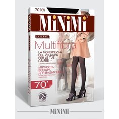 Колготки MiNiMi Multifibra, 70 den, размер 4, nero
