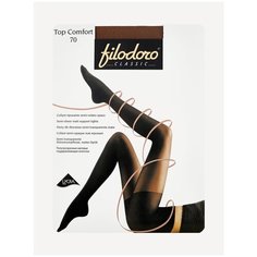 Колготки Filodoro Top Comfort, 70 den, профилактический класс компресии, размер 1-2, glace Filodoro®