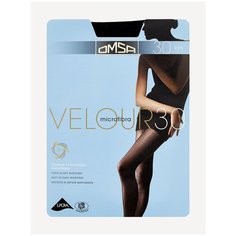 Колготки Omsa Velour, 30 den, размер 4, caramello