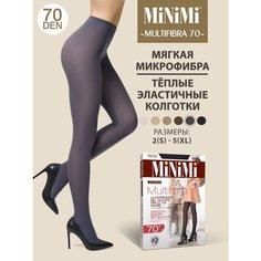 Колготки MiNiMi Multifibra, 70 den, размер 4, fumo