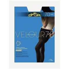 Колготки Omsa Velour, 70 den, размер 3, nero