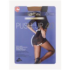 Колготки Omsa Push Up, 40 den, размер 3, caramello
