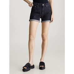 Шорты Calvin Klein Jeans, размер 28, denim black