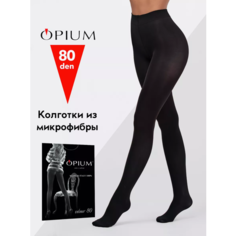Колготки Opium Soft Micro, 80 den, размер M/3, nero