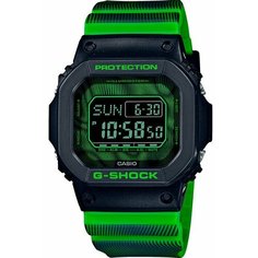 Наручные часы CASIO G-Shock, зеленый/черный