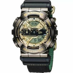 Наручные часы CASIO, золотой, серый, черный, зеленый