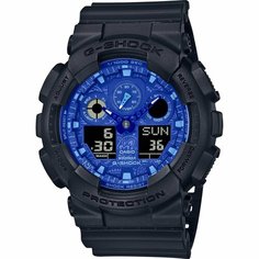 Наручные часы CASIO, синий, черный