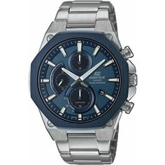 Наручные часы CASIO, серебряный, серый, синий