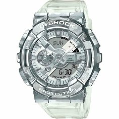 Наручные часы CASIO, бесцветный, серый, белый