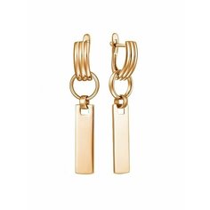 Серьги с подвесками YA ZOLOTO, красное золото, 585 проба, , красный