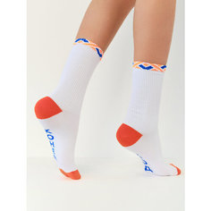 Носки UNU Три богатыря, размер 38/42, , белый