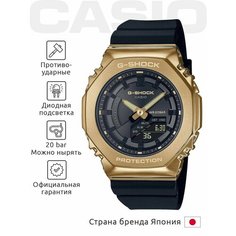 Наручные часы CASIO G-Shock, черный/золотой