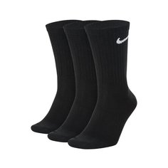 Носки NIKE Everyday Lightweight, комплект, 3 пары, размер 34/38 EU, черный
