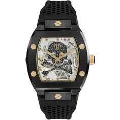 Наручные часы PHILIPP PLEIN The Skeleton, черный/золотистый