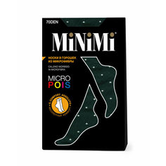 Носки MiNiMi, 70 den, размер 0 (UNI), verde foresta