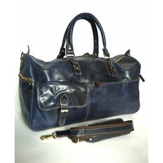 Сумка дорожная Black Buffalo, 40 л, 23х26х55 см, ручная кладь, синий, фиолетовый