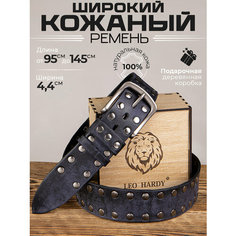 Ремень LEO HARDY, размер 105, синий