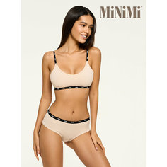 Трусы MiNiMi, размер 42/XS, бежевый