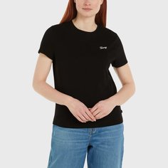 Футболка Tommy Jeans, размер S, черный