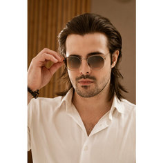 Солнцезащитные очки Ray-Ban, коричневый