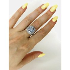 Кольцо, размер 20, лавандовый Jewelry Store