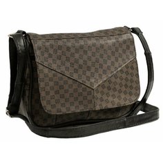 Сумка кросс-боди , фактура гладкая, черный Unvers Leather Istanbul