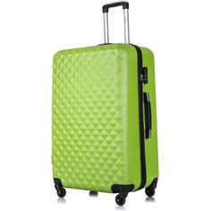 Чемодан Lcase, 105 л, размер L, зелeный