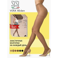 Колготки Sisi, 40 den, 5 шт., размер 4, daino