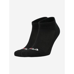 Носки Fila, комплект, 2 пары, размер 35-38, черный