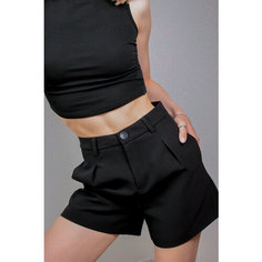 Шорты , размер M, черный Без бренда